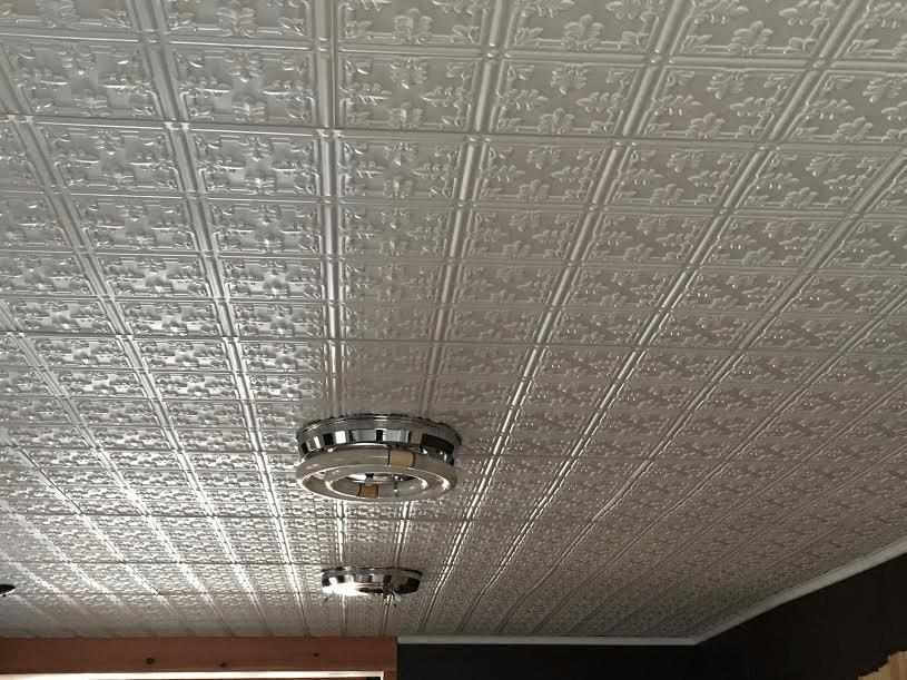 2 X4 Faux Tin Ceiling Tile Pattern, Tin Ceiling Tiles