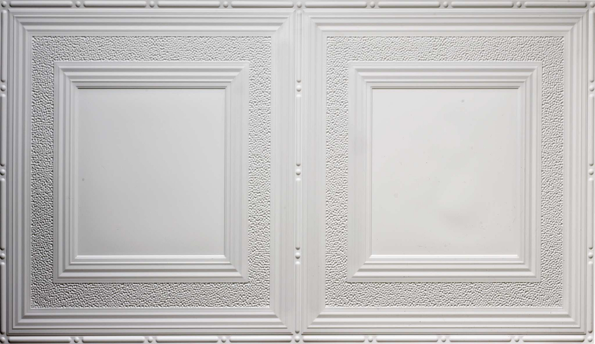 Pattern 509 White And Nickel 2 X4 Faux Tin Ceiling Tile