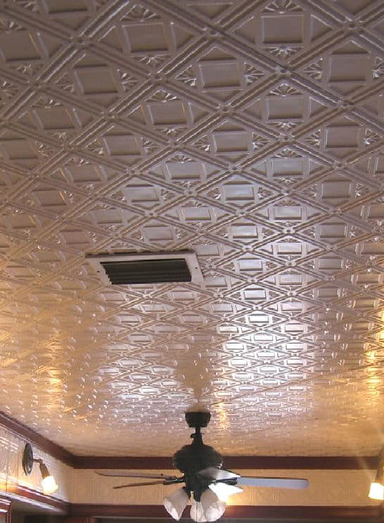Faux Metal Ceiling Tiles, Tin Drop Ceiling Tiles 2×2